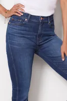 High Waist Slim Kick Jean