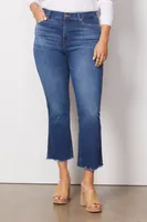 High Waist Slim Kick Jean