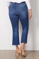 High Waist Slim Kick Jean