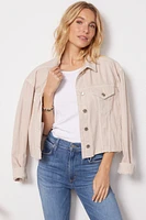 Cropped Pacey Denim Jacket