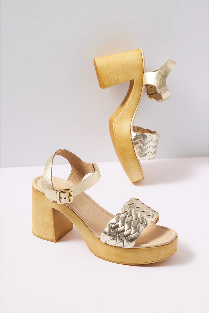 Timber Platform Sandal