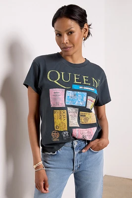 Queen Ticket Collage Tee