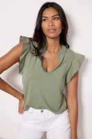 Constance V Neck Top