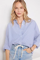 Blue Pinstripe Shirt