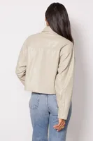 Vegan Leather Nyx Shirt