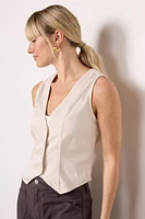 Seamed Vest