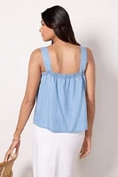 Emerson Chambray Top