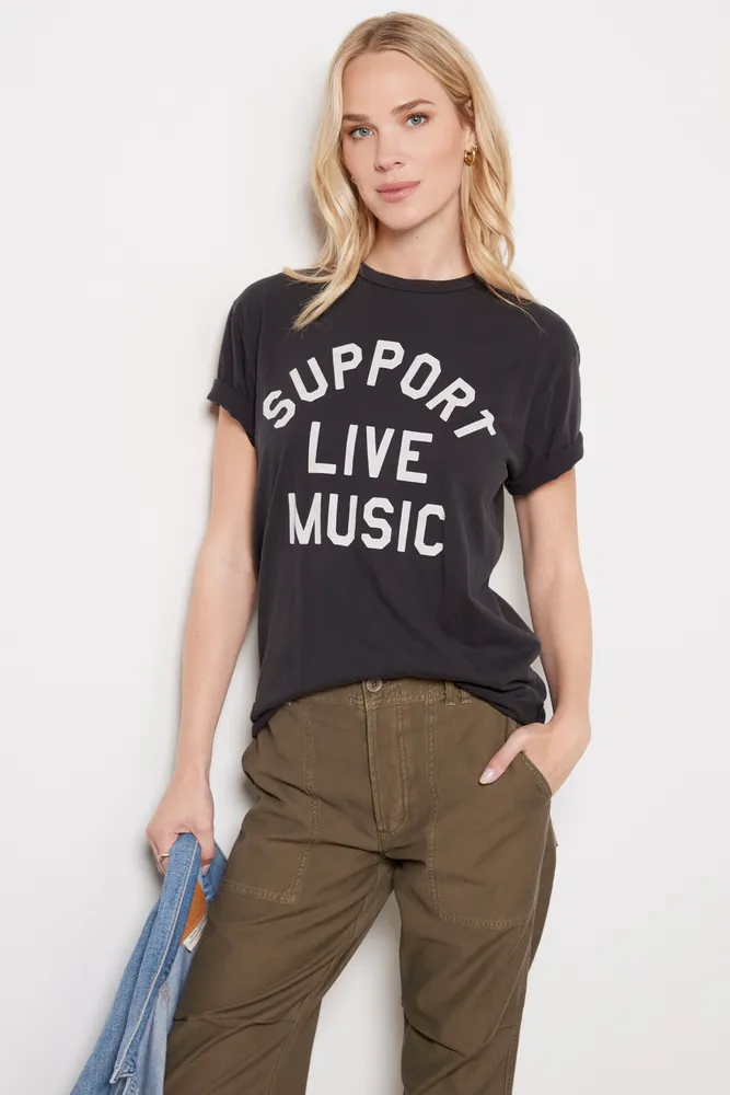Support Live Music Tee