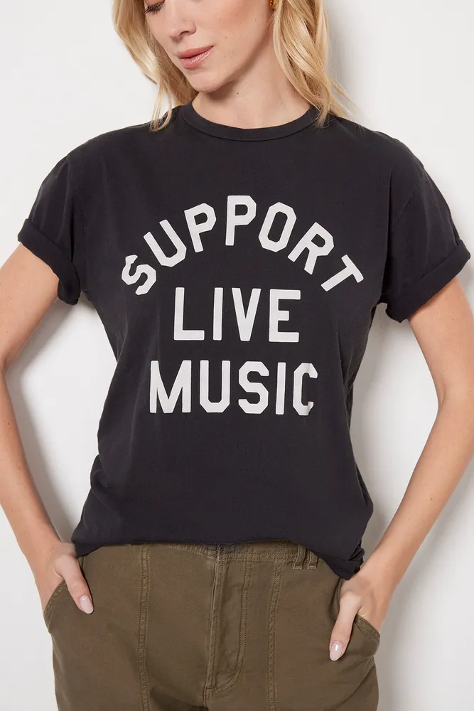Support Live Music Tee