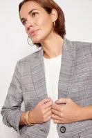 Bank St. Plaid Blazer