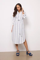 Curved Hem Maxi Dress