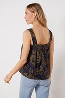 Button Back Cami