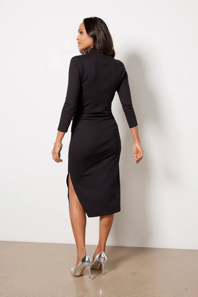 The Maya Ruched Cowl-Neck Dress: … curated on LTK