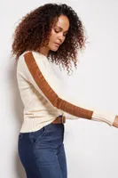 Harlow Suede Pullover