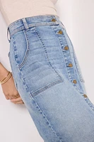 EVER Denim Midi Skirt