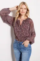 Cleo Floral Blouse