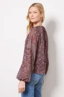 Cleo Floral Blouse