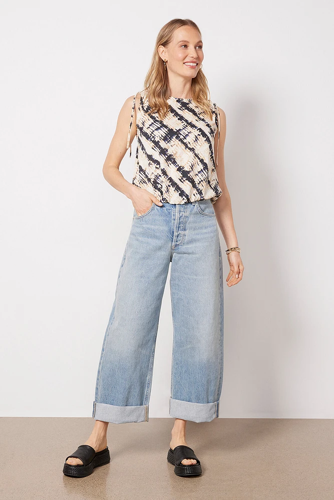 Dre Tie Shoulder Top