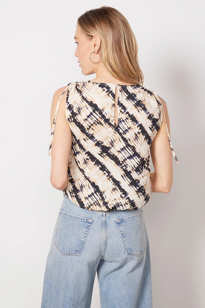 Dre Tie Shoulder Top