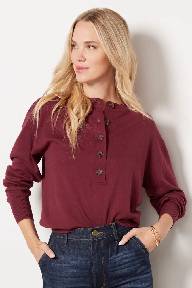 Henley Pullover