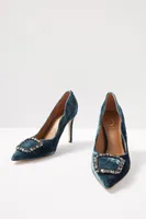 Harriett Velvet Pump