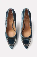 Harriett Velvet Pump