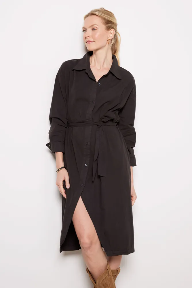 Poplin Shirt Dress