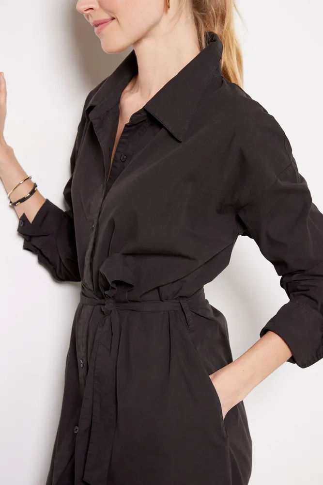 Poplin Shirt Dress