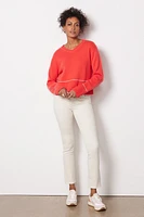 Wool Cashmere Vneck Sweater