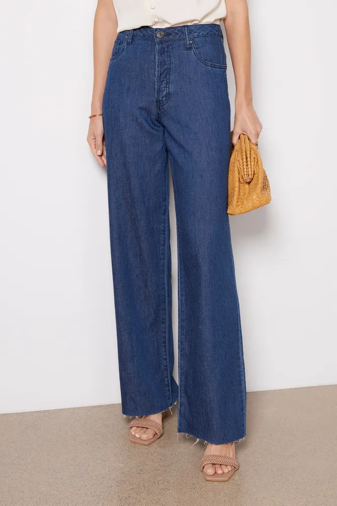 Maggie High Rise Wide Leg Jean