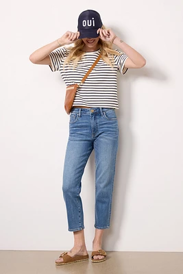 Catherine Crop Straight Jean