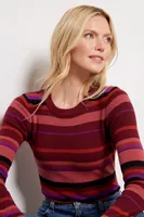 Ginny Multi Stripe Pullover