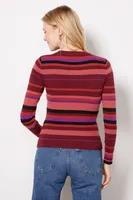 Ginny Multi Stripe Pullover