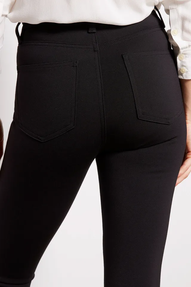 The super popular @spanx Perfect Black Pants now come in split hem