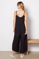 Flared Gauze Jumpsuit