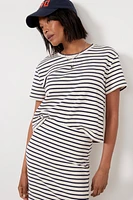 Whit Striped Tee