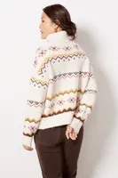 Lyra Fair Isle Turtleneck