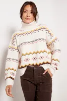 Lyra Fair Isle Turtleneck