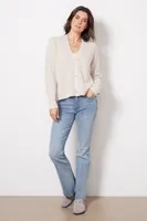 Florence V-Neck Sweater Cardigan