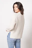 Florence V-Neck Sweater Cardigan