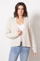 Florence V-Neck Sweater Cardigan