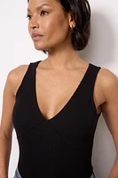 Lily Deep V Rib Tank