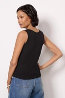 Lily Deep V Rib Tank