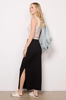 Ribbed Maxi Skirt