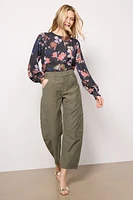 Lua Blurry Floral Blouse