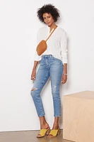 Dream Cotton Collarless Shirt