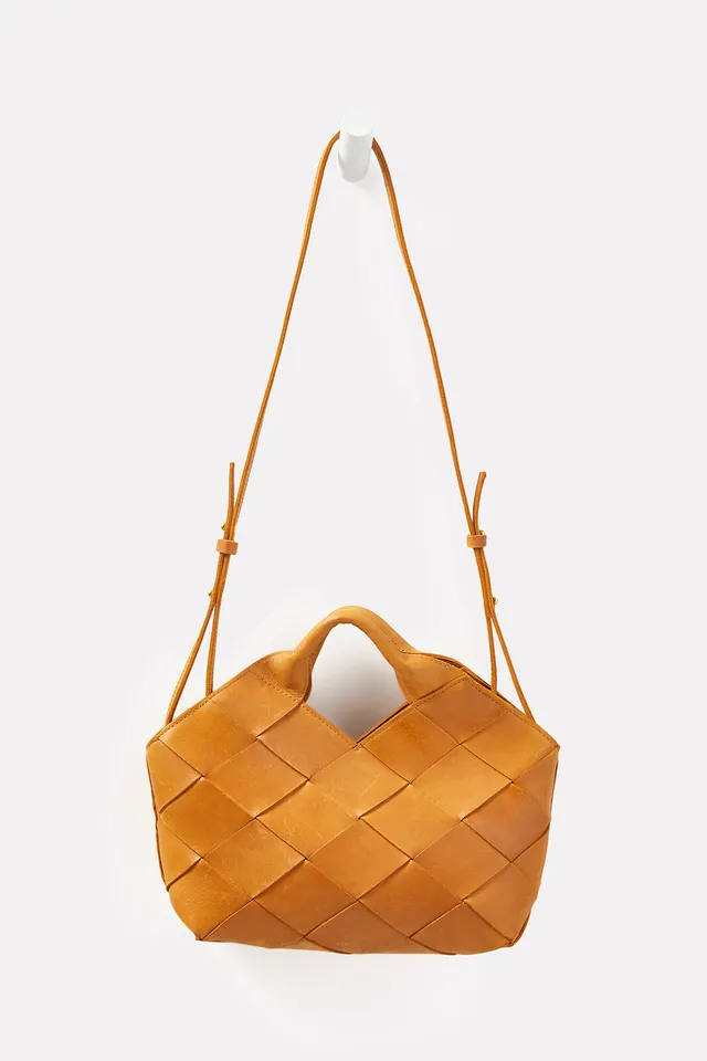 Shop Think Royln Savannah Woven Raffia Crossbody Bag