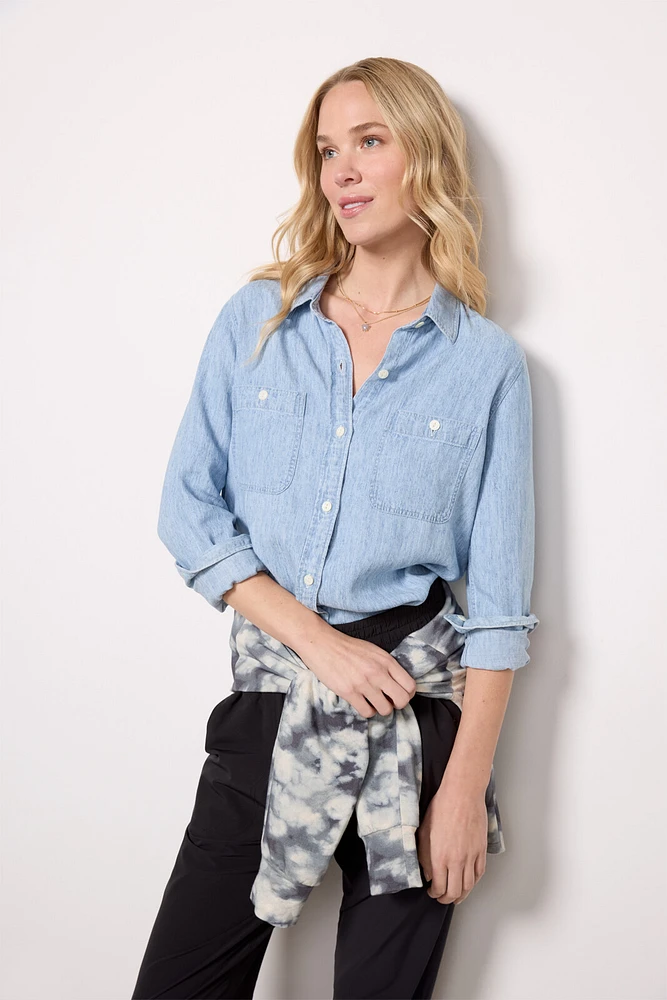 Chambray Button Down