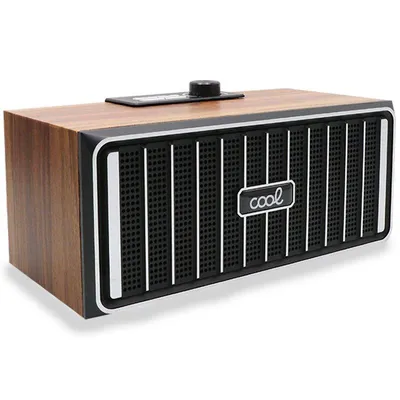 COLUNA BLUETOOTH COOL RETRO 20W PRETA