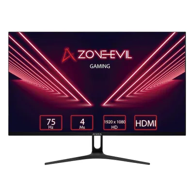 MONITOR ZONEEVIL ZEAP 21.5" 75HZ 4MS PRETO